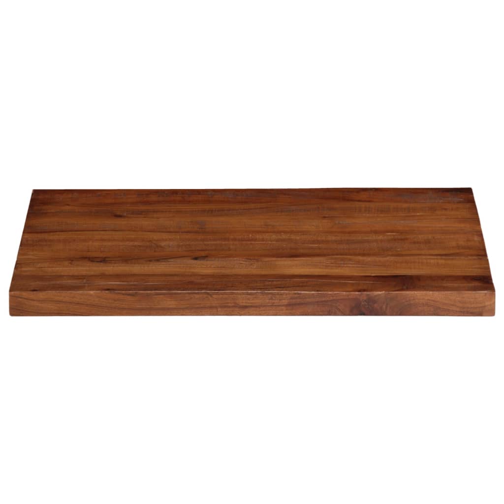 vidaXL Table Top 80x60x2.5 cm Rectangular Solid Wood Reclaimed