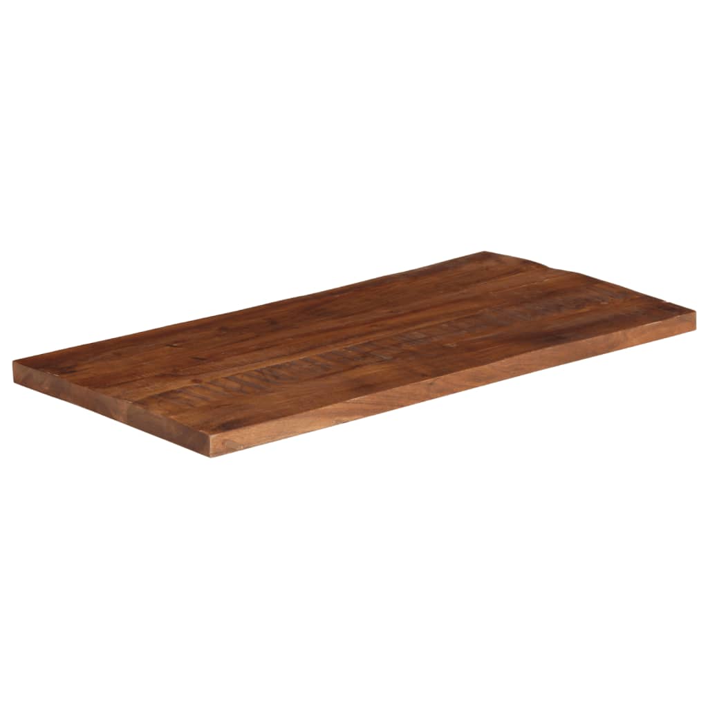 Table Top 110x60x2.5 cm Rectangular Solid Wood Reclaimed