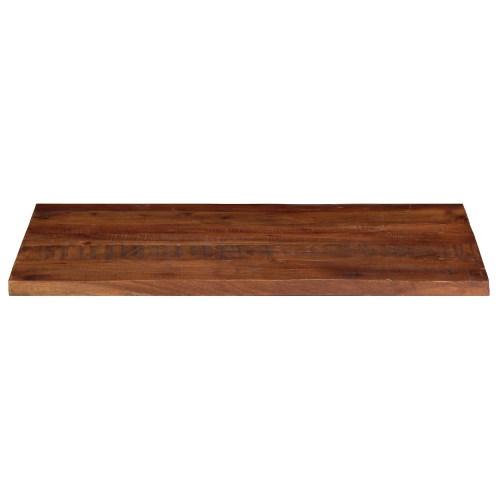 Table Top 110x60x2.5 cm Rectangular Solid Wood Reclaimed