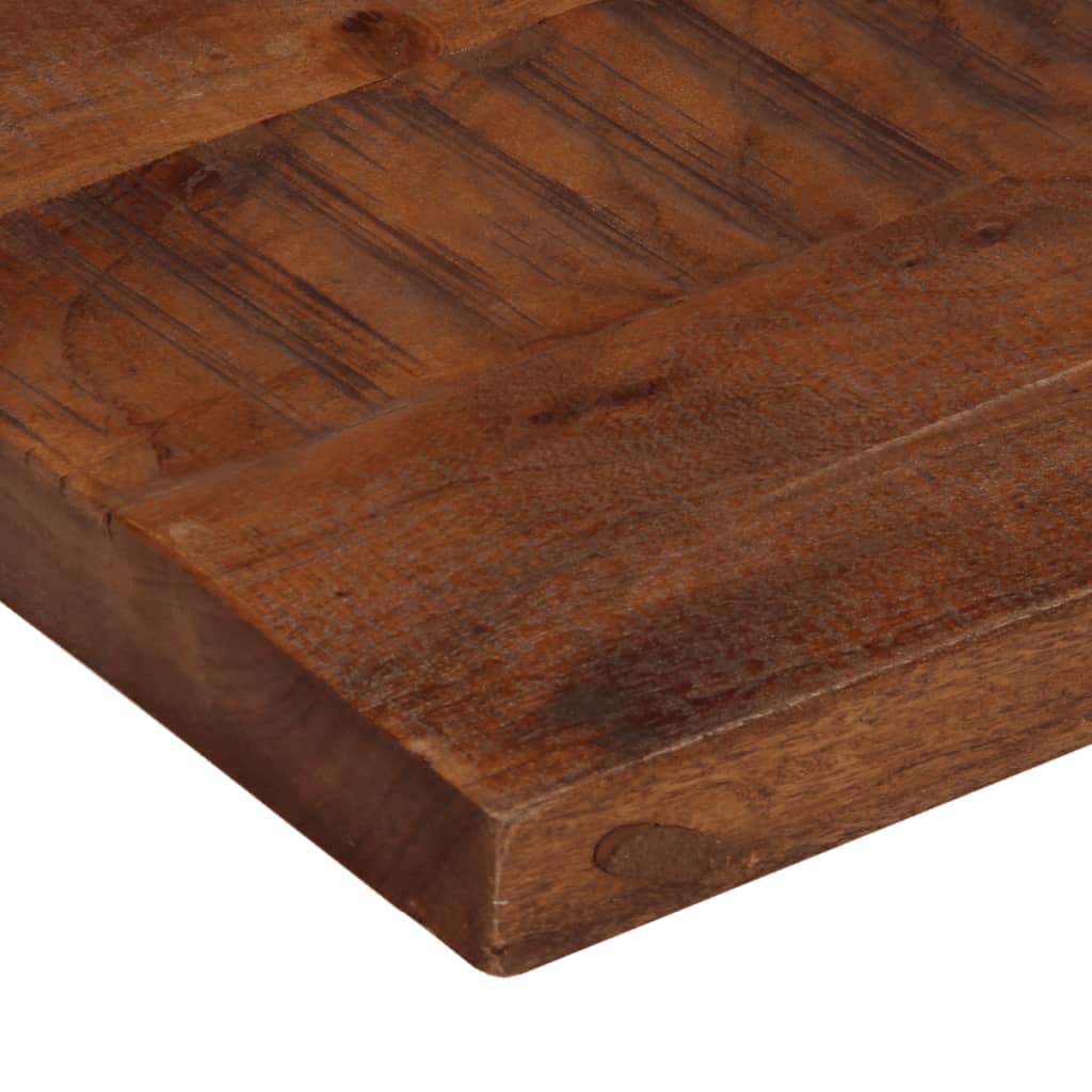 Table Top 110x60x2.5 cm Rectangular Solid Wood Reclaimed