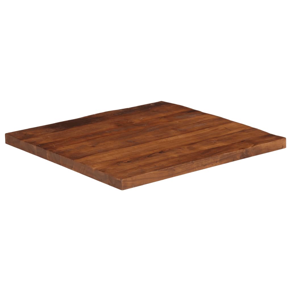 vidaXL Table Top 70x70x2.5 cm Square Solid Wood Reclaimed