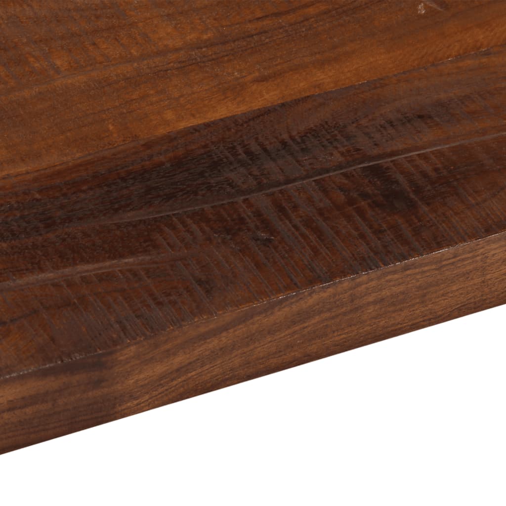 Table Top 80x70x2.5 cm Rectangular Solid Wood Reclaimed