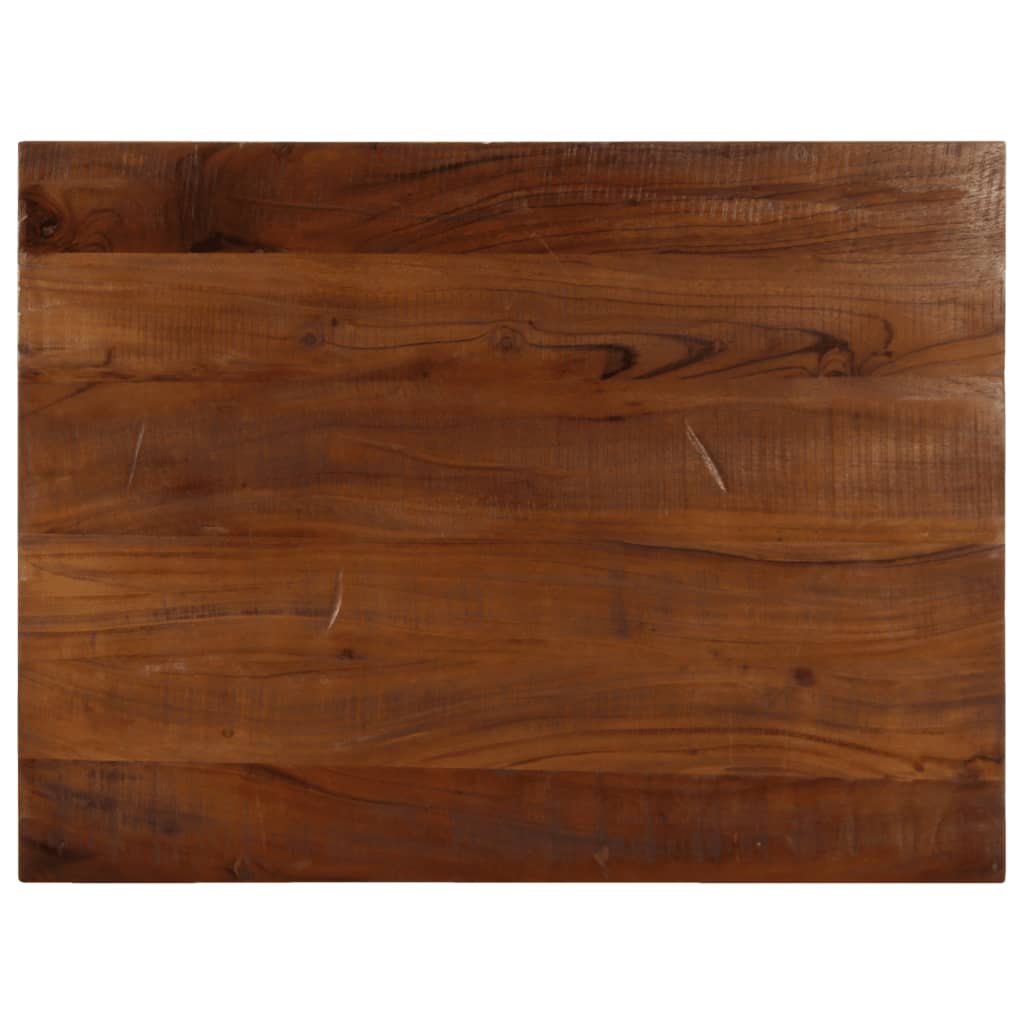 vidaXL Table Top 90x70x2.5 cm Rectangular Solid Wood Reclaimed