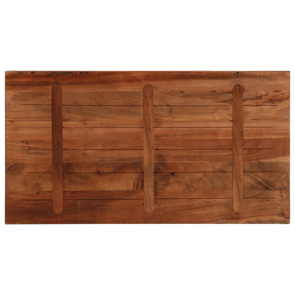 Table Top 120x70x2.5 cm Rectangular Solid Wood Reclaimed