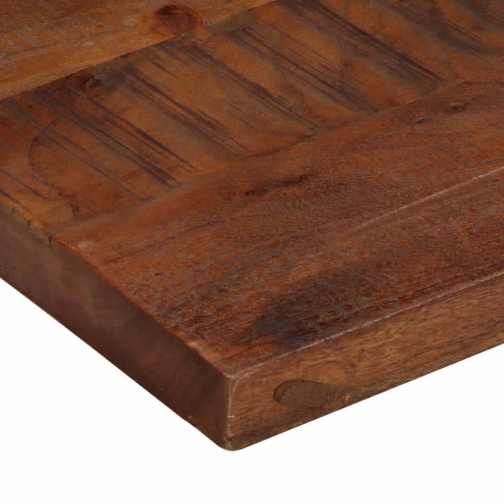 Table Top 120x70x2.5 cm Rectangular Solid Wood Reclaimed