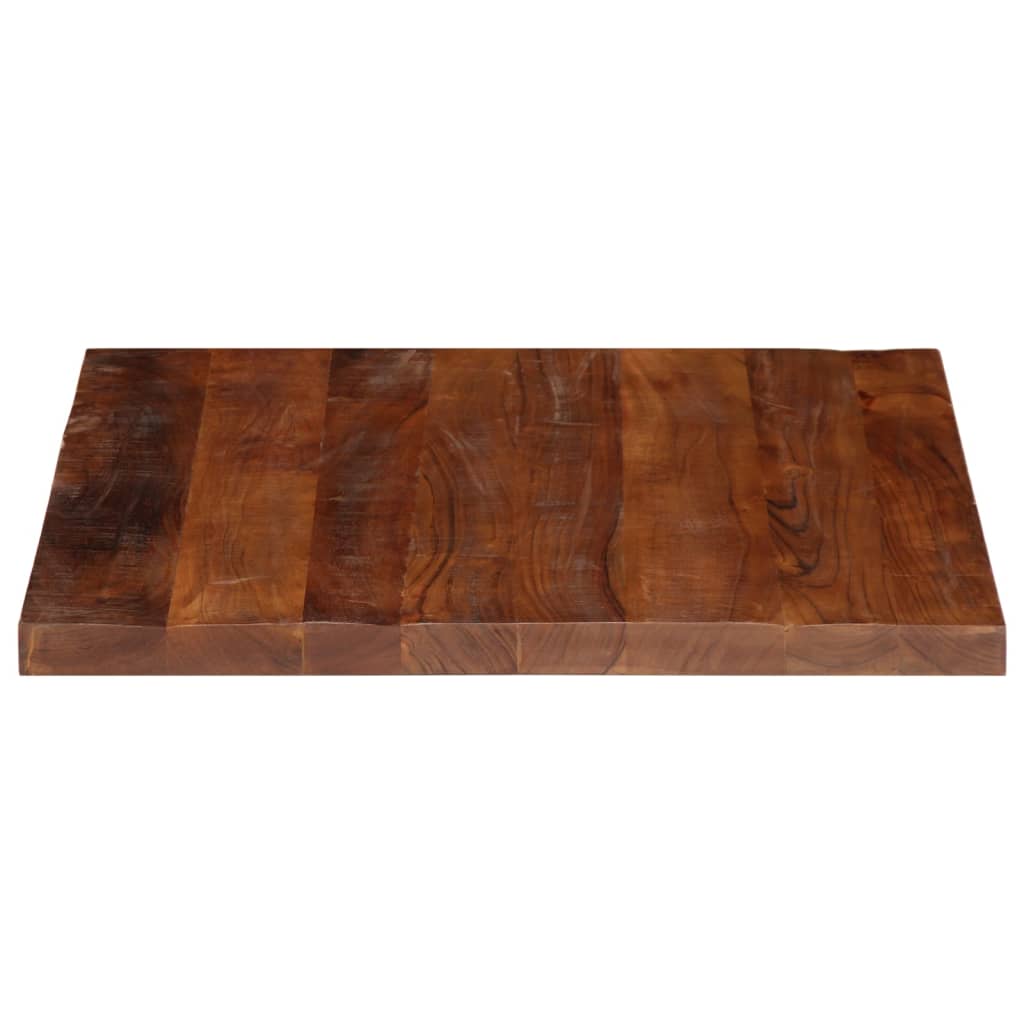 vidaXL Table Top 80x80x2.5 cm Square Solid Wood Reclaimed