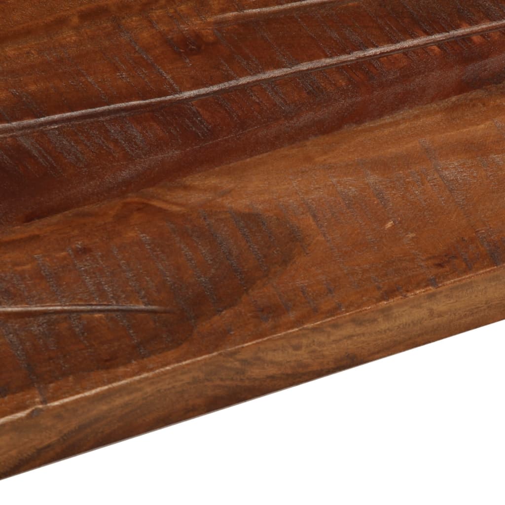 Table Top 110x80x2.5 cm Rectangular Solid Wood Reclaimed