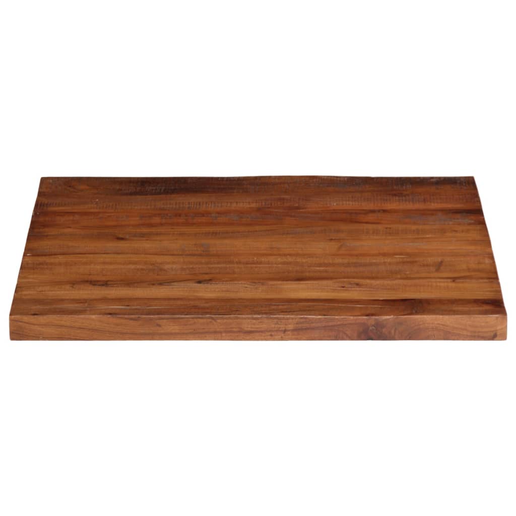 Table Top 90x90x2.5 cm Square Solid Wood Reclaimed