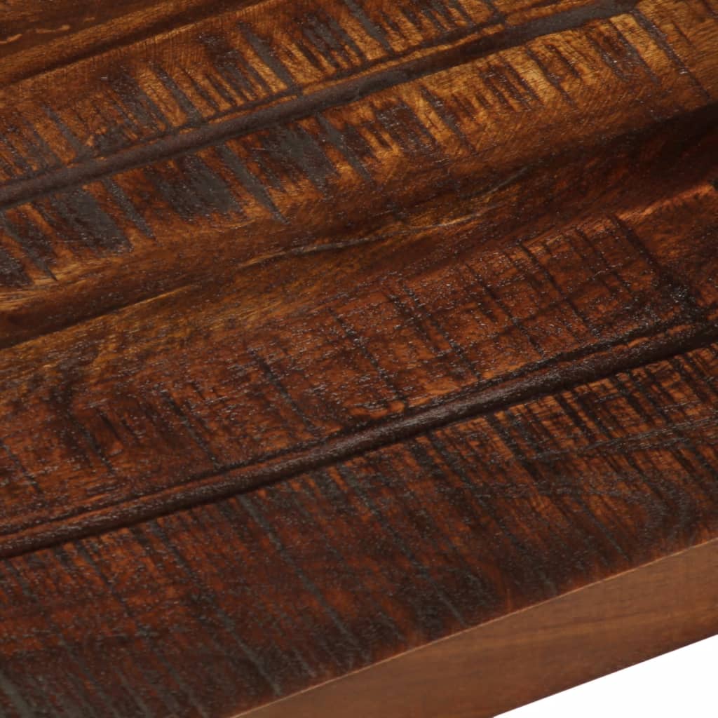 Table Top 40x20x3.8 cm Rectangular Solid Wood Reclaimed