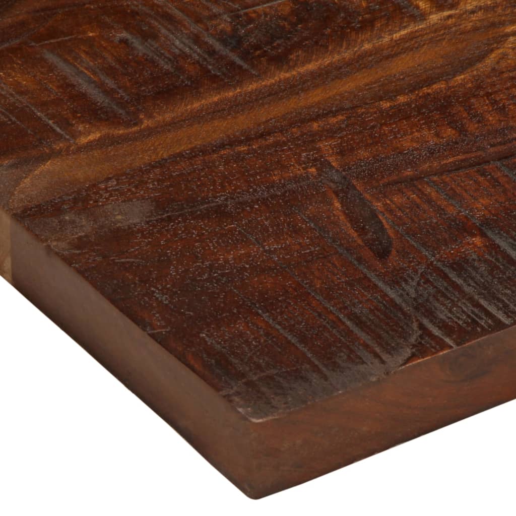 Table Top 60x20x3.8 cm Rectangular Solid Wood Reclaimed