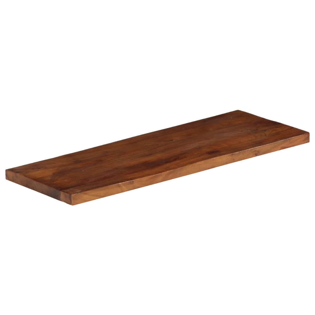 Table Top 80x20x3.8 cm Rectangular Solid Wood Reclaimed