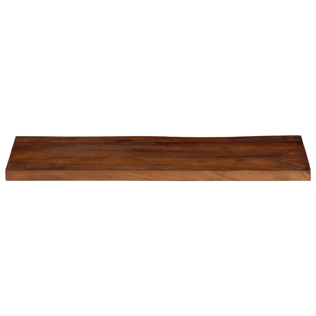 Table Top 80x30x3.8 cm Rectangular Solid Wood Reclaimed
