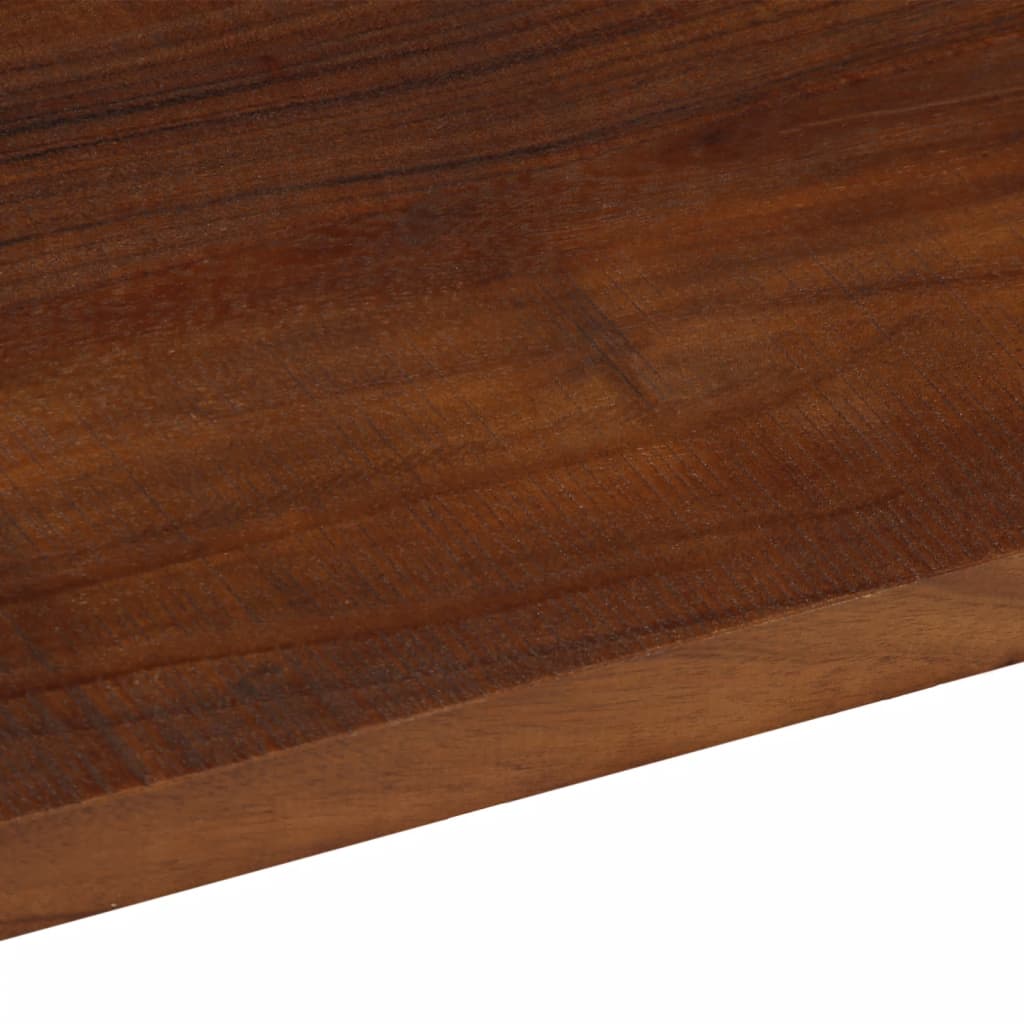 Table Top 80x30x3.8 cm Rectangular Solid Wood Reclaimed