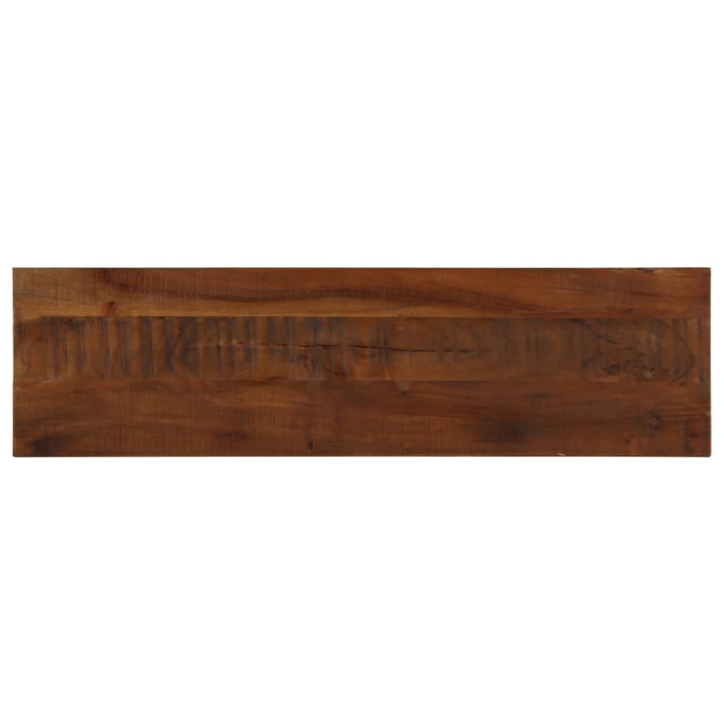 Table Top 120x30x3.8 cm Rectangular Solid Wood Reclaimed