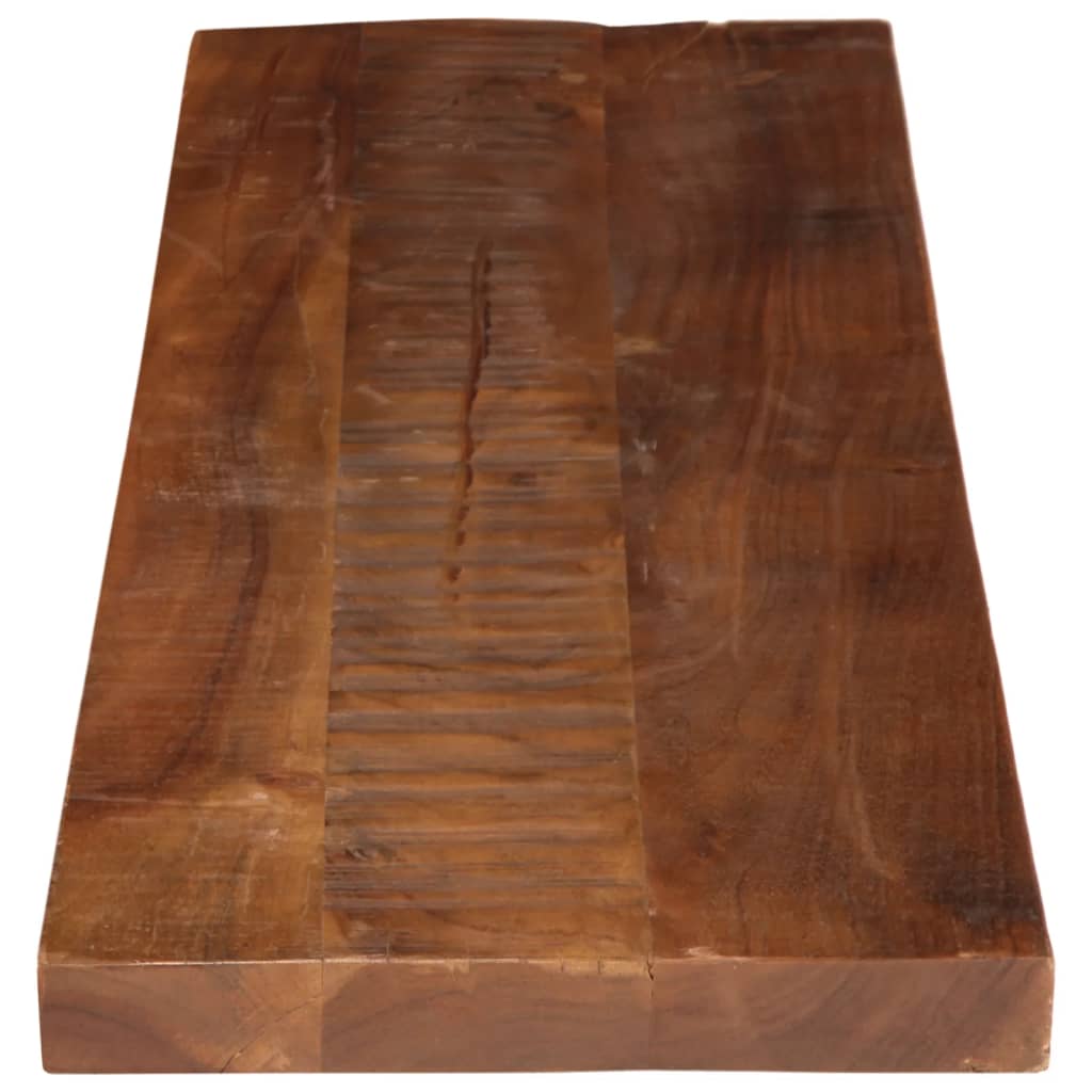 Table Top 120x30x3.8 cm Rectangular Solid Wood Reclaimed