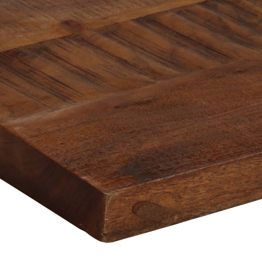 Table Top 120x30x3.8 cm Rectangular Solid Wood Reclaimed