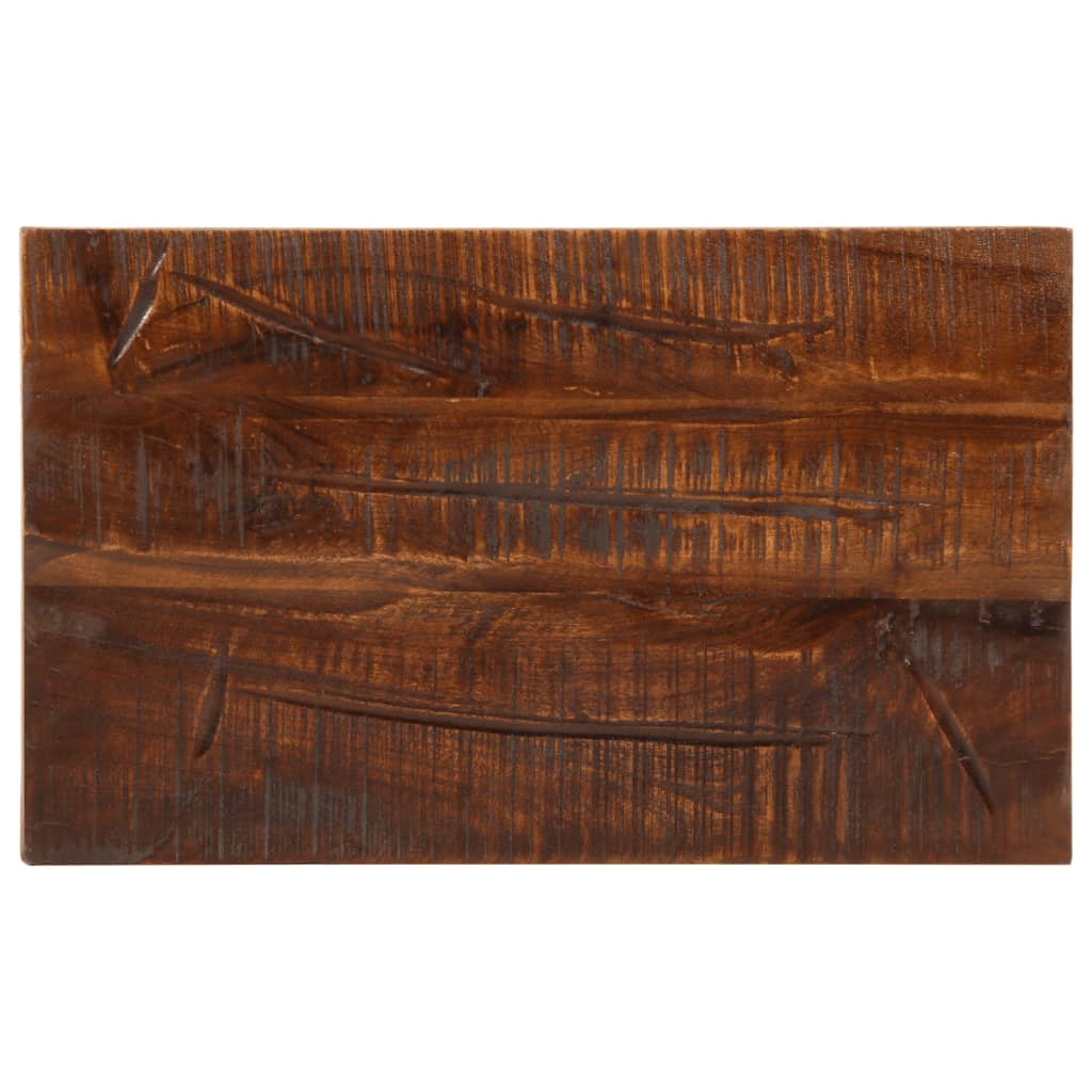 Table Top 50x40x3.8 cm Rectangular Solid Wood Reclaimed