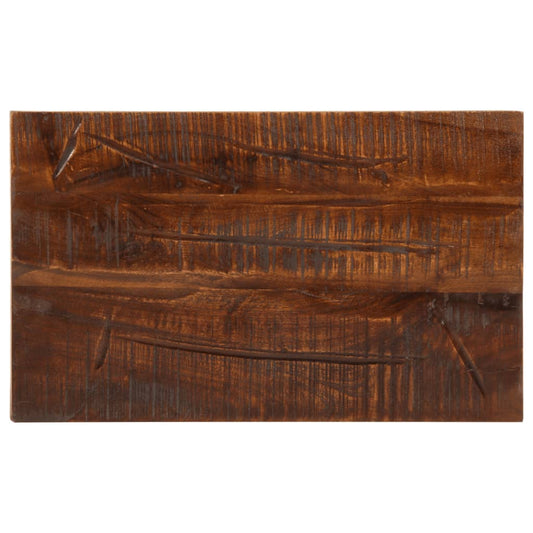 Table Top 50x40x3.8 cm Rectangular Solid Wood Reclaimed
