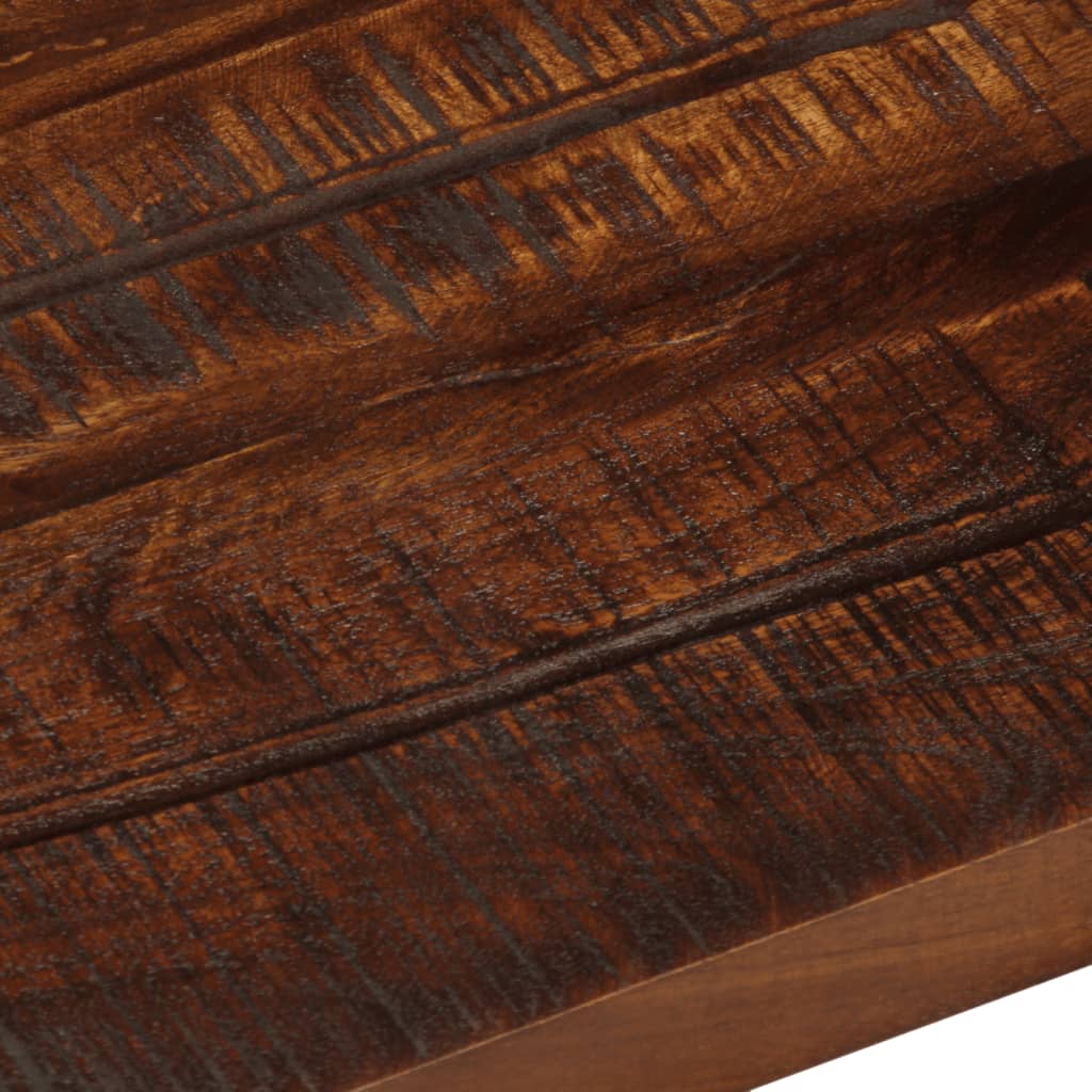 Table Top 50x40x3.8 cm Rectangular Solid Wood Reclaimed