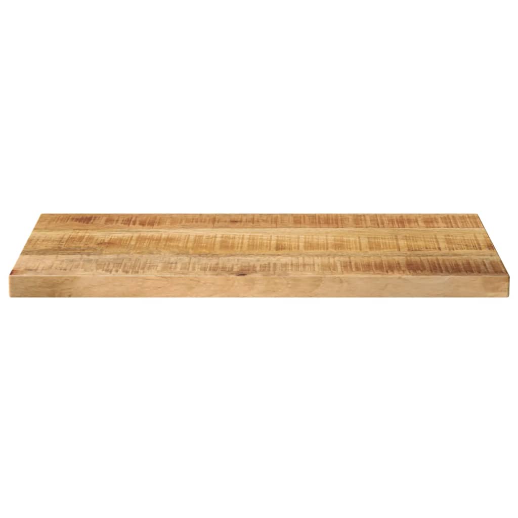 vidaXL Table Top 50x20x2.5 cm Rectangular Solid Wood Rough Mango