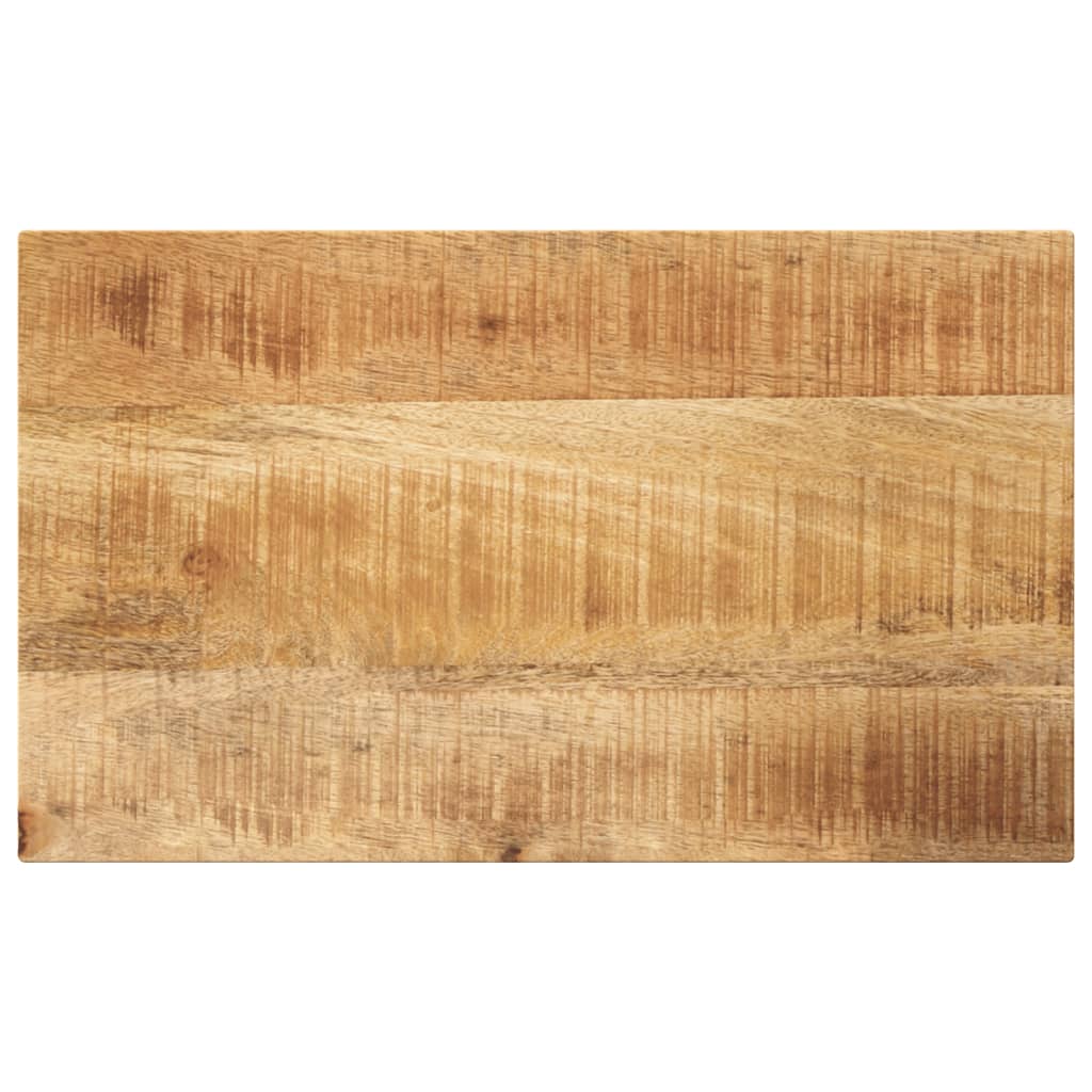 vidaXL Table Top 60x20x2.5 cm Rectangular Solid Wood Rough Mango