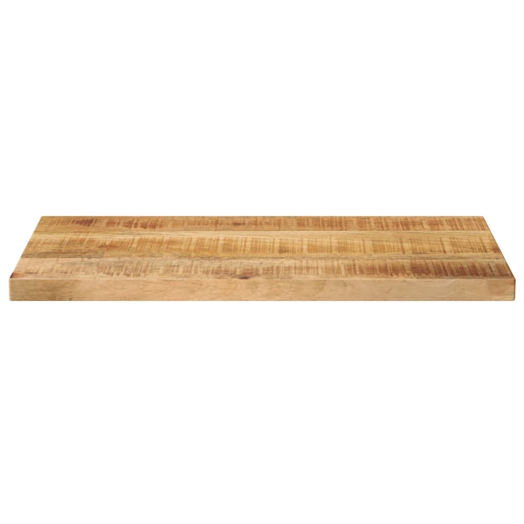 vidaXL Table Top 60x20x2.5 cm Rectangular Solid Wood Rough Mango