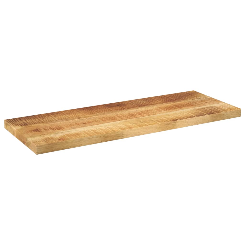 vidaXL Table Top 70x20x2.5 cm Rectangular Solid Wood Rough Mango