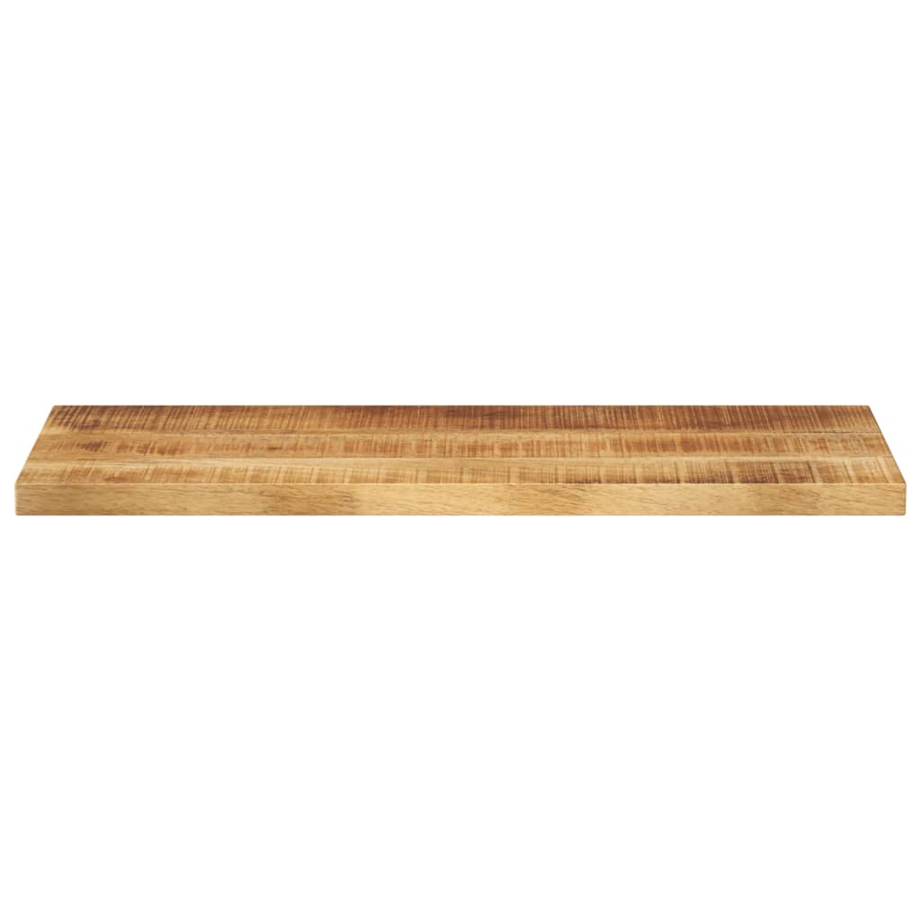 vidaXL Table Top 80x20x2.5 cm Rectangular Solid Wood Rough Mango