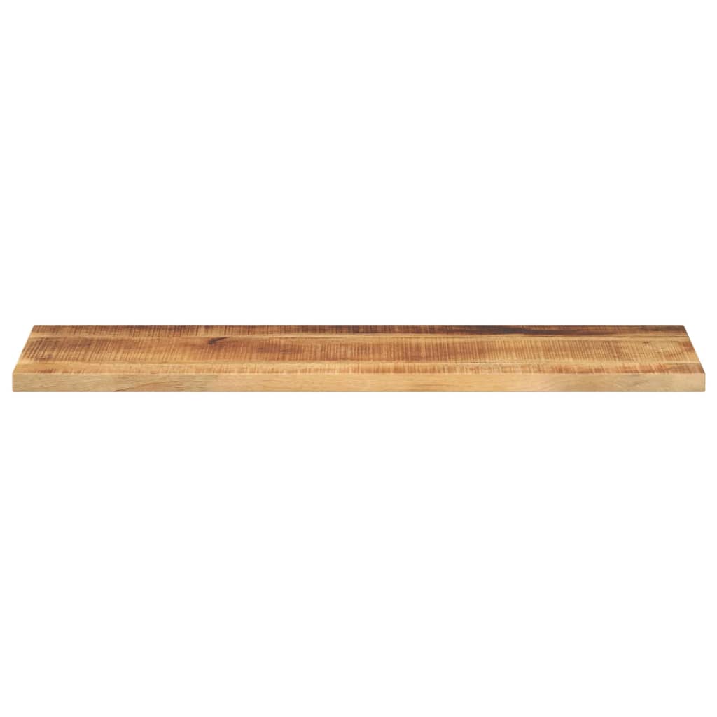 vidaXL Table Top 120x20x2.5 cm Rectangular Solid Wood Rough Mango