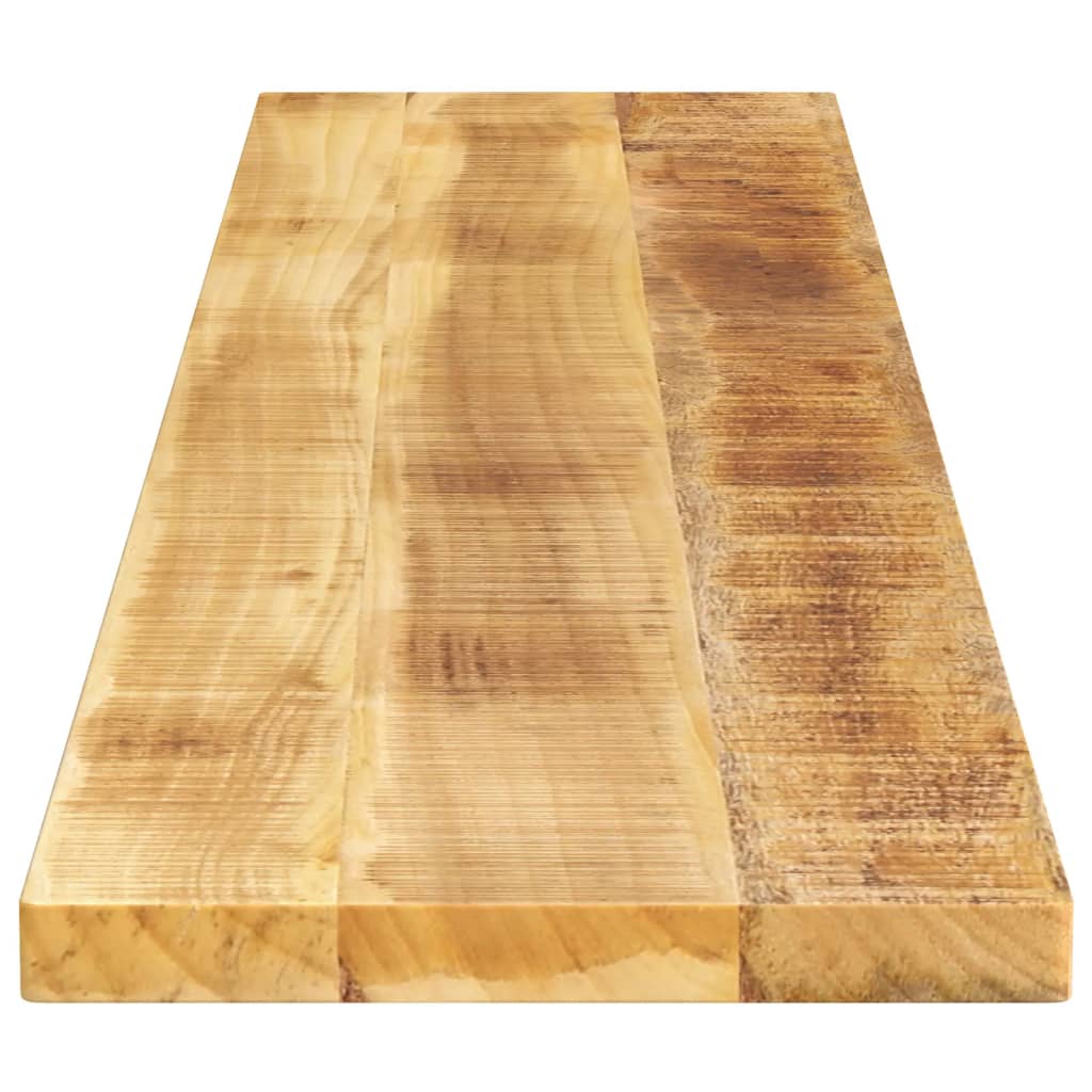 vidaXL Table Top 160x20x2.5 cm Rectangular Solid Wood Rough Mango