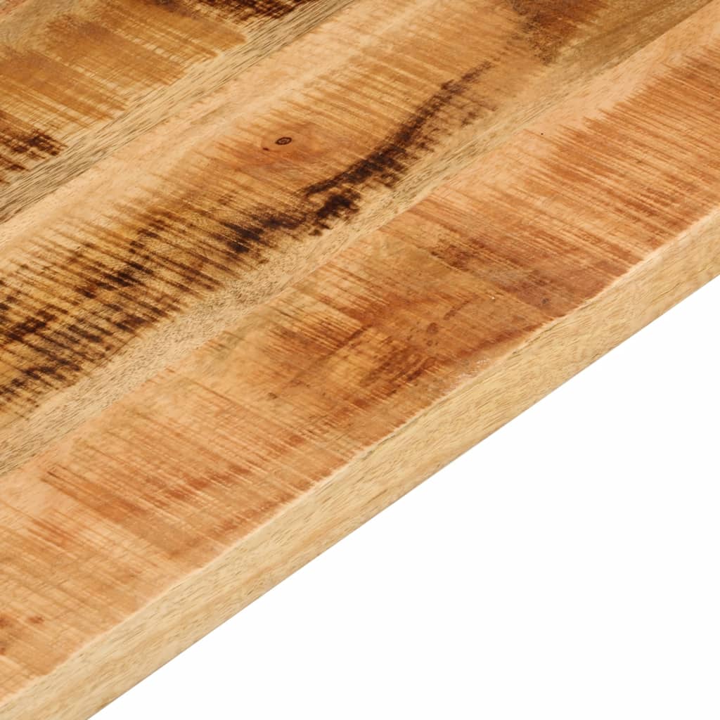 vidaXL Table Top 160x20x2.5 cm Rectangular Solid Wood Rough Mango