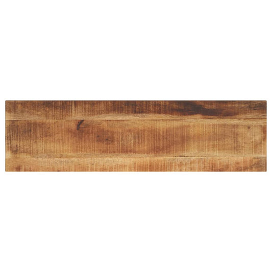 Table Top 110x30x2.5 cm Rectangular Solid Wood Rough Mango