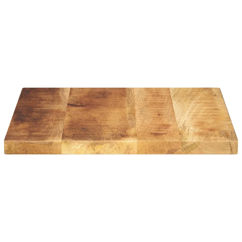 Table Top 40x40x2.5 cm Square Solid Wood Rough Mango