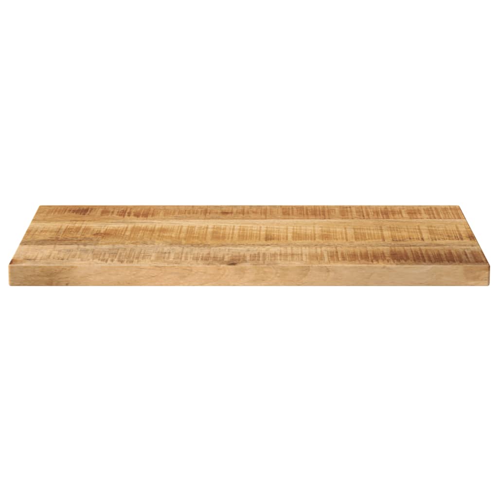 vidaXL Table Top 50x40x2.5 cm Rectangular Solid Wood Rough Mango