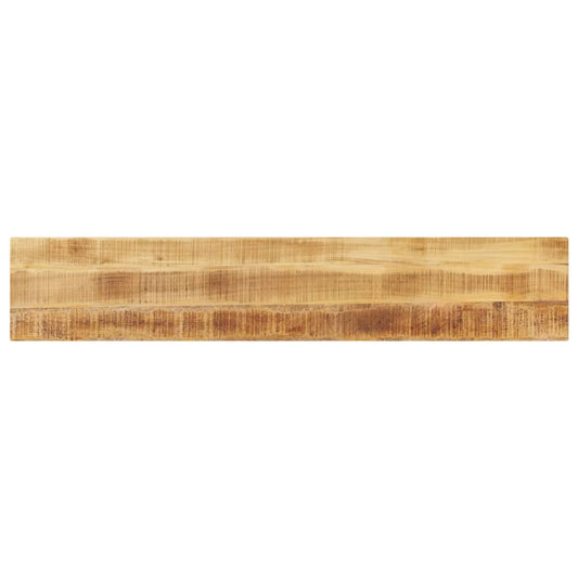 vidaXL Table Top 160x40x2.5 cm Rectangular Solid Wood Rough Mango