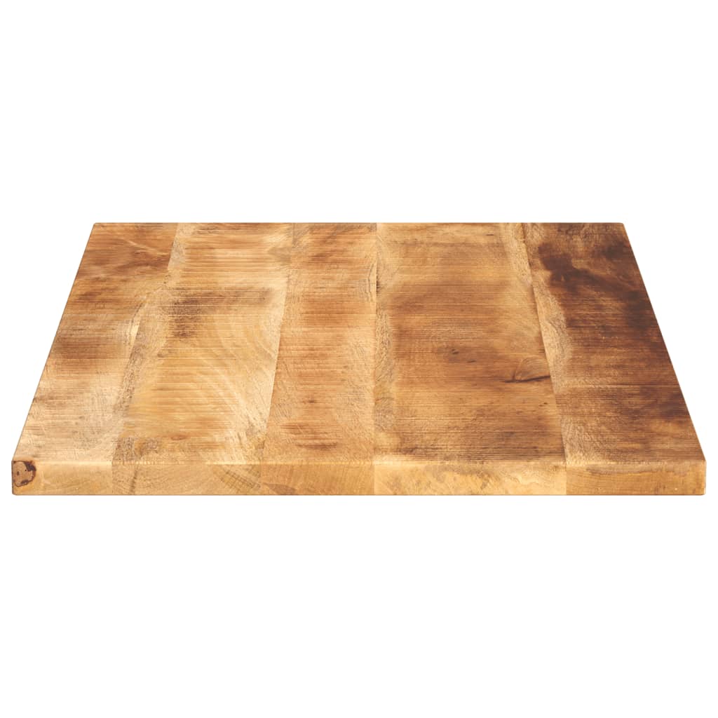 vidaXL Table Top 100x50x2.5 cm Rectangular Solid Wood Rough Mango