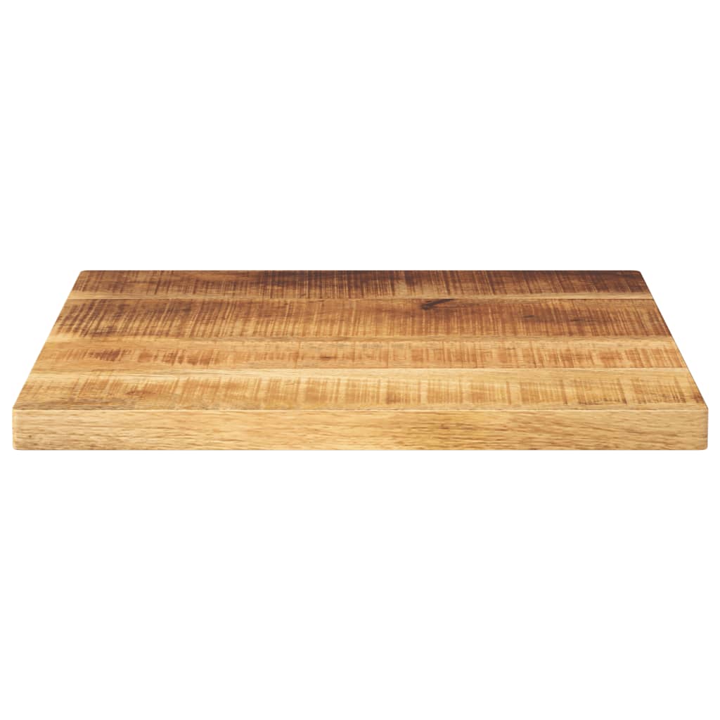 vidaXL Table Top 60x60x1.5 cm Square Solid Wood Rough Mango