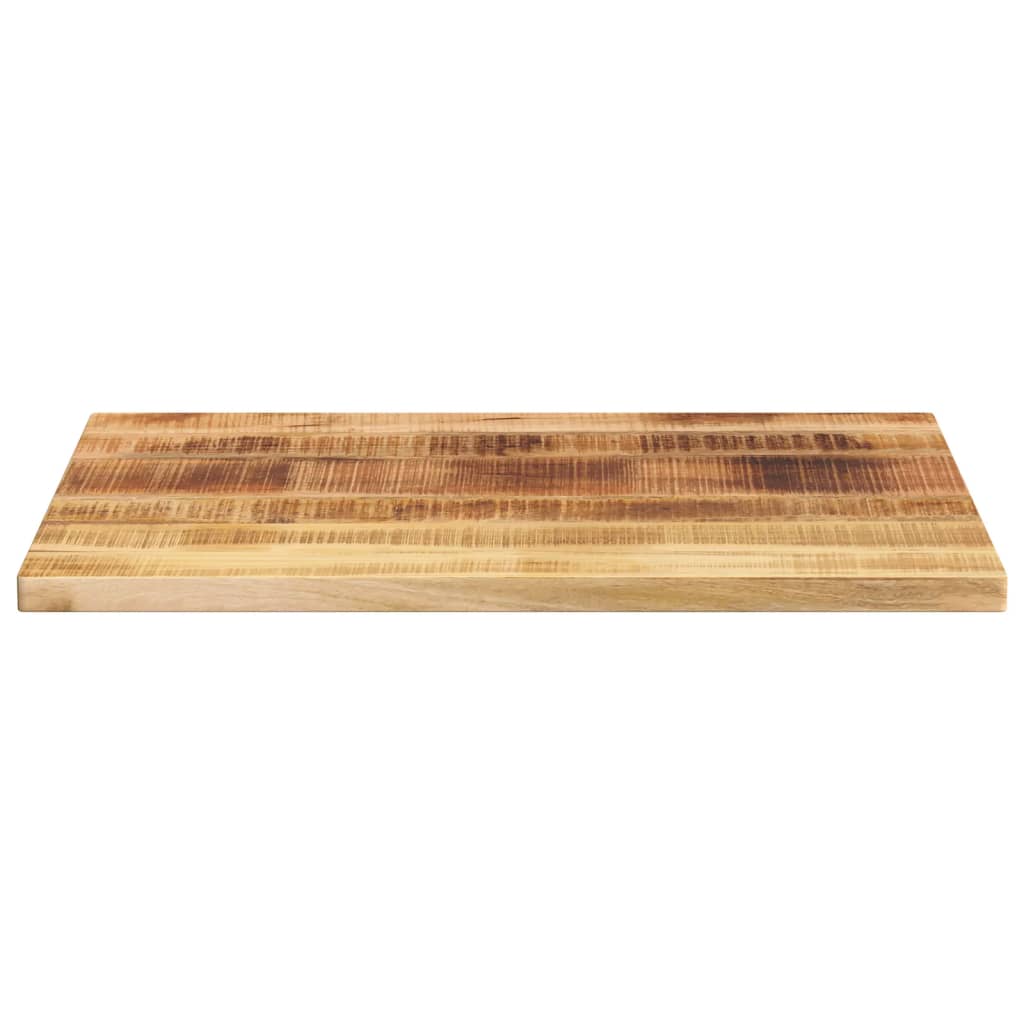 vidaXL Table Top 70x60x1.5 cm Rectangular Solid Wood Rough Mango