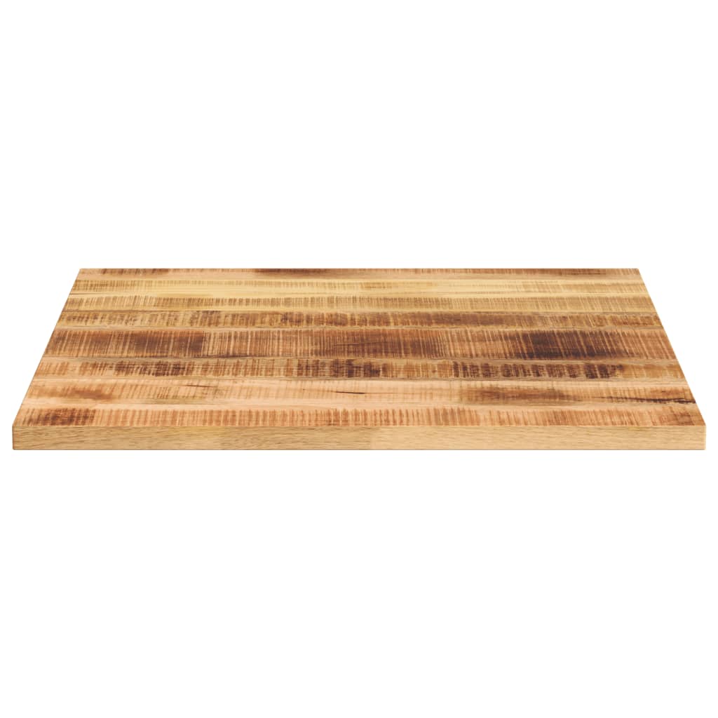 vidaXL Table Top 70x70x1.5 cm Square Solid Wood Rough Mango