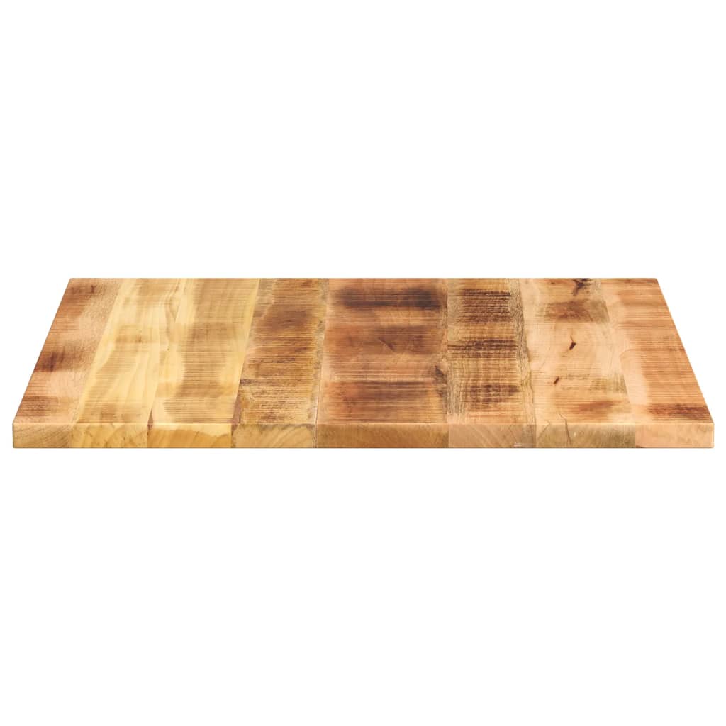 vidaXL Table Top 70x70x1.5 cm Square Solid Wood Rough Mango