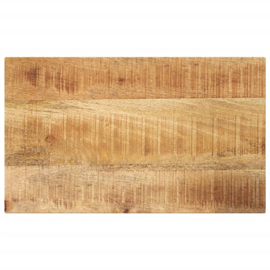 vidaXL Table Top 40x20x3.8 cm Rectangular Solid Wood Rough Mango