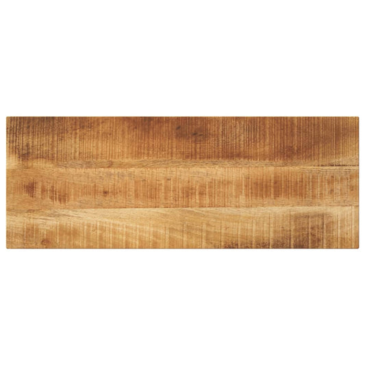 vidaXL Table Top 70x20x3.8 cm Rectangular Solid Wood Rough Mango