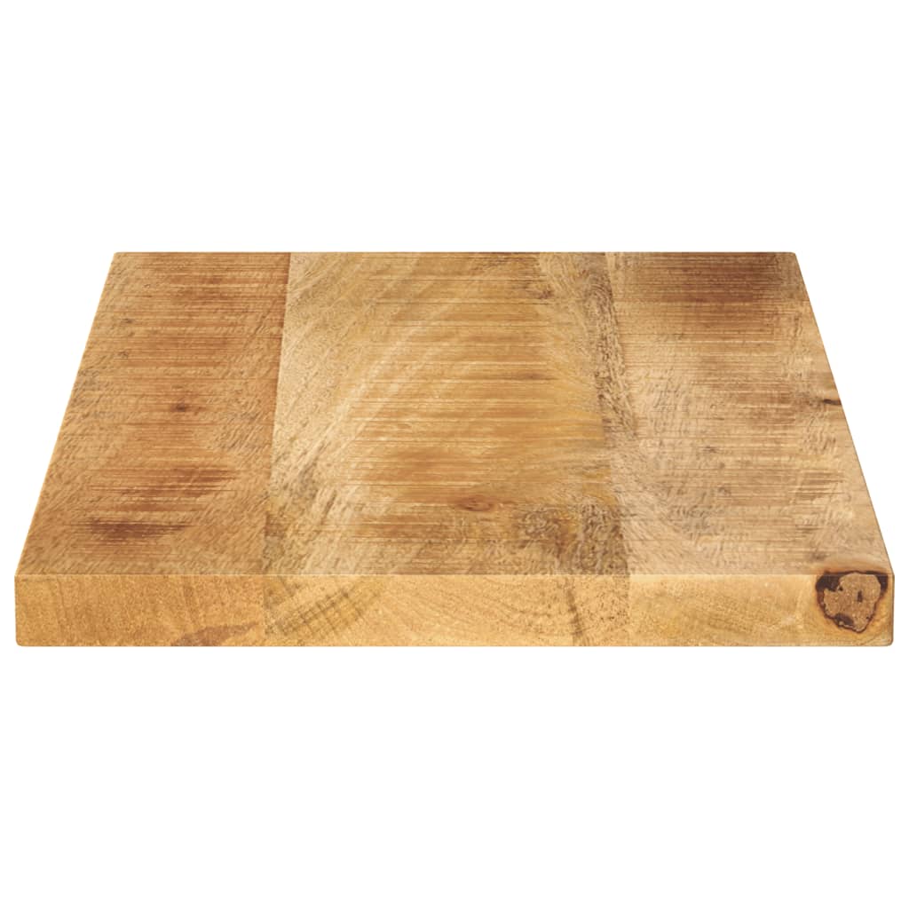 Table Top 50x40x3.8 cm Rectangular Solid Wood Rough Mango