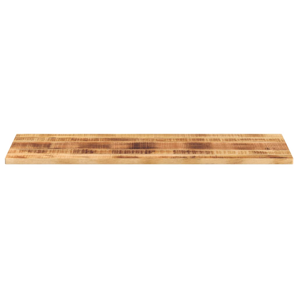 vidaXL Table Top 140x50x3.8 cm Rectangular Solid Wood Rough Mango