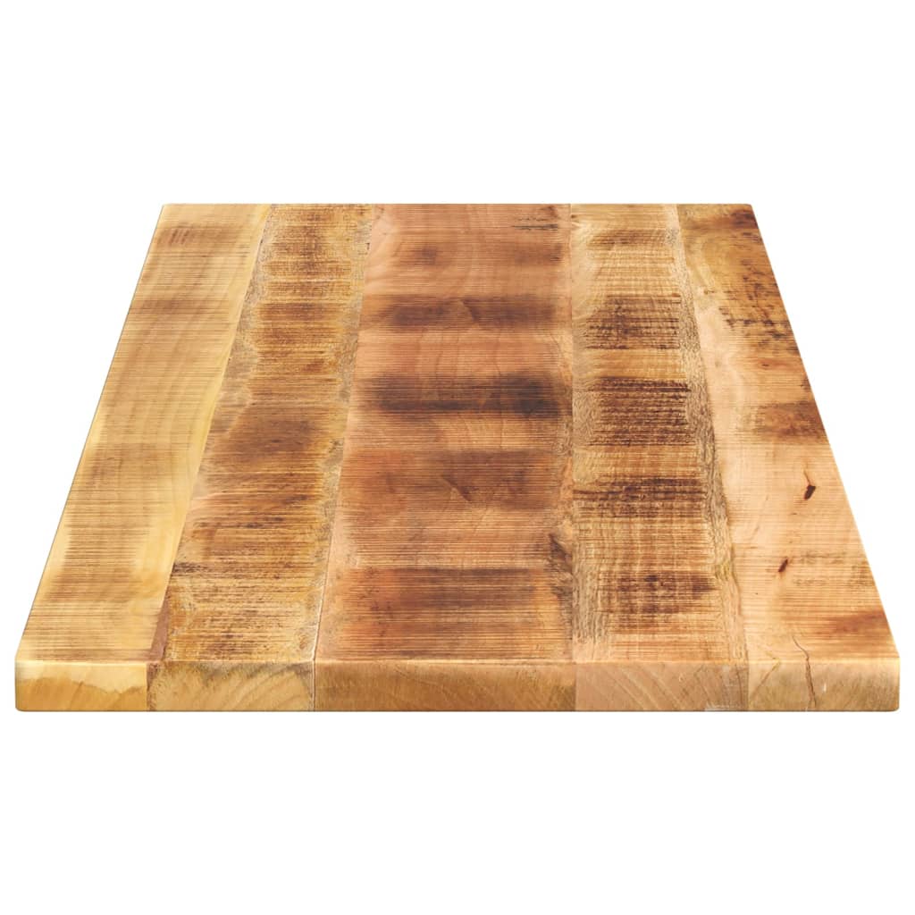 vidaXL Table Top 140x50x3.8 cm Rectangular Solid Wood Rough Mango