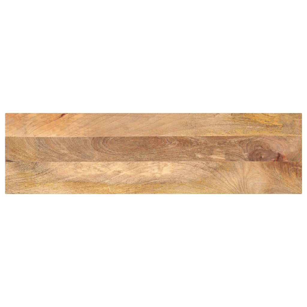 vidaXL Table Top 110x20x2.5 cm Rectangular Solid Wood Mango