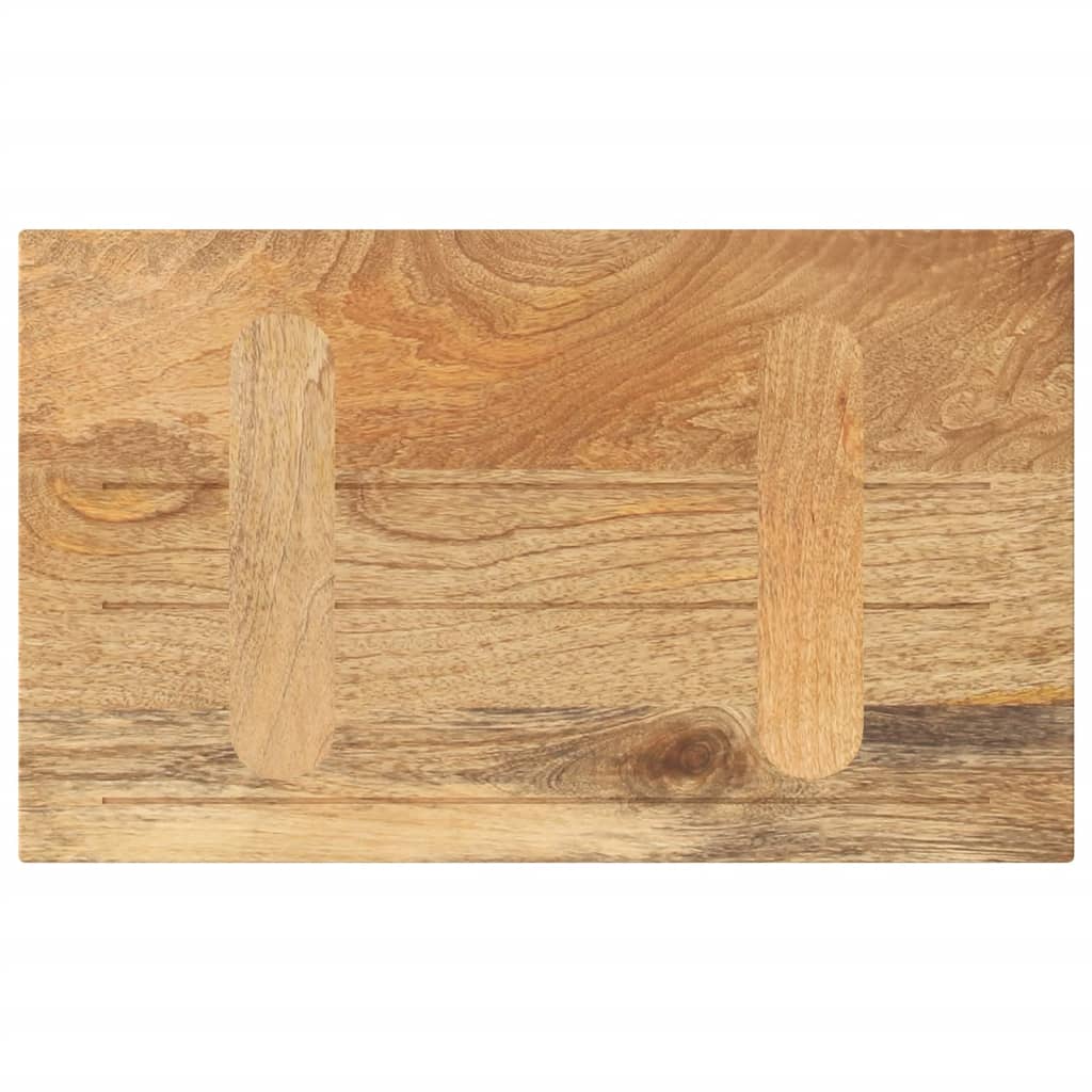 vidaXL Table Top 50x40x2.5 cm Rectangular Solid Wood Mango