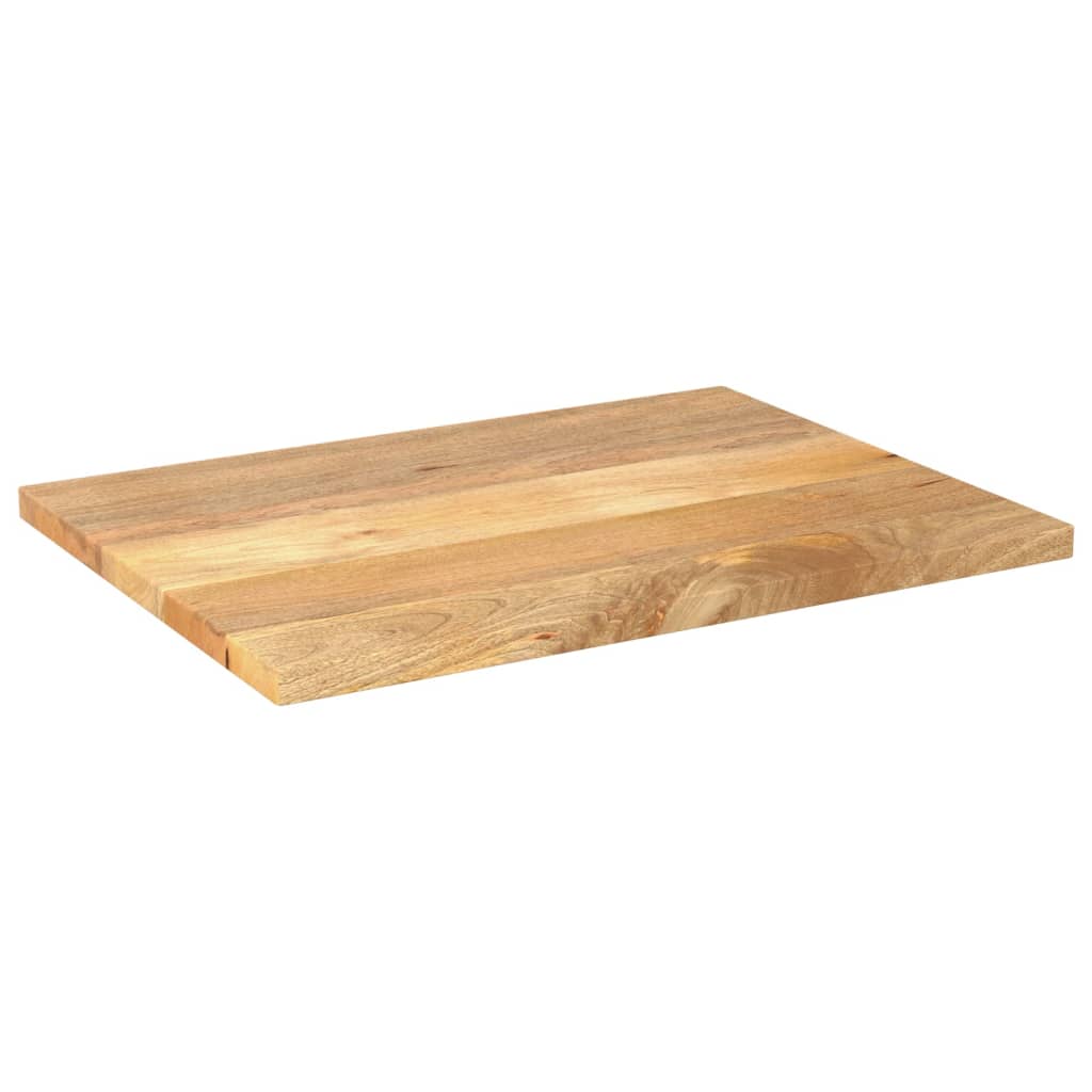 vidaXL Table Top 90x60x2.5 cm Rectangular Solid Wood Mango