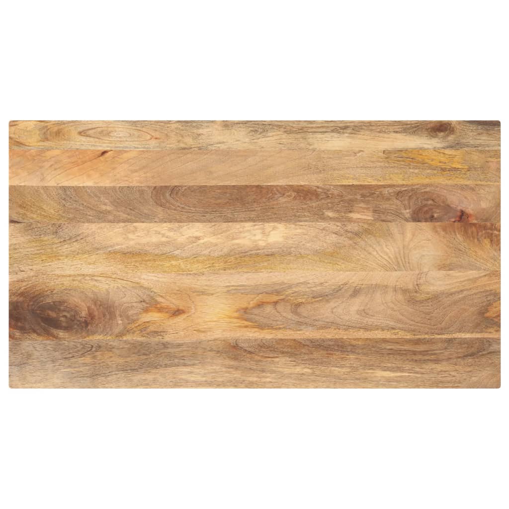 vidaXL Table Top 100x60x2.5 cm Rectangular Solid Wood Mango