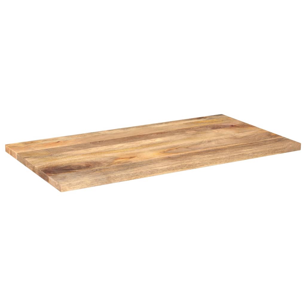 vidaXL Table Top 100x60x2.5 cm Rectangular Solid Wood Mango